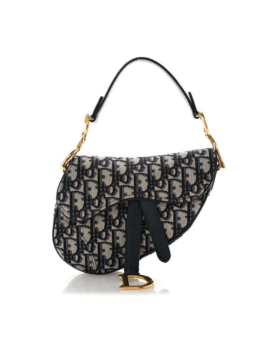 Christian Dior Oblique Mini Saddle Bag #358512C15B